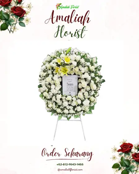 Krans Bunga Duka Kapasan